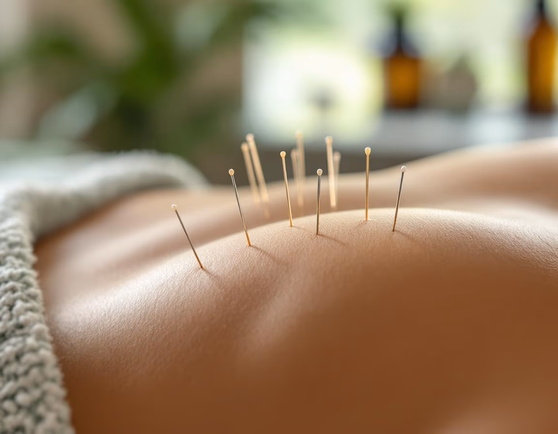 Professional acupuncture treatment